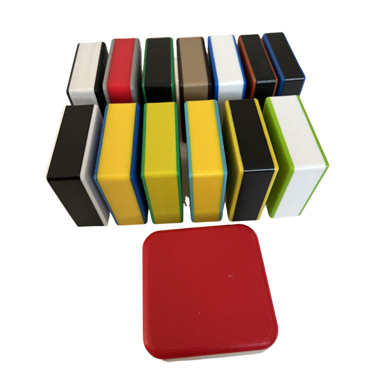 Polyeten tri-färgskiva